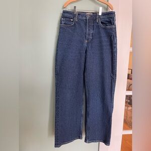 Boyish Dark Blue Relaxed women Jeans